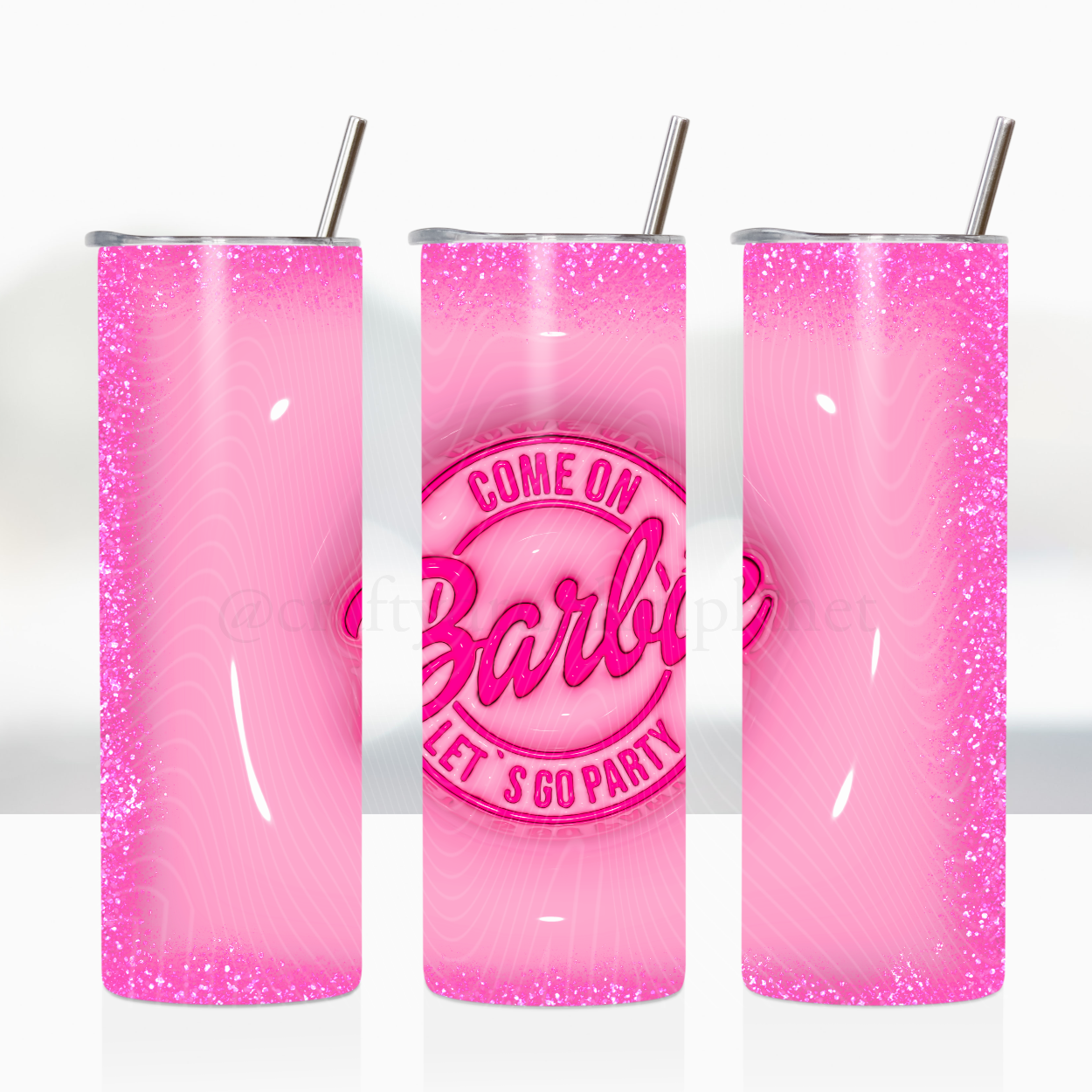 Stay refreshed on the go with this stylish Double-Walled Stainless Steel Insulated 20oz Tumbler. Featuring a vibrant barbie pink glittered design, it keeps your drinks hot or cold for hours while preventing condensation.Perfect for soda lovers and eco-conscious users, this reusable tumbler is durable, lightweight, and comes with a secure lid and straw for spill-free sipping. Ideal for everyday use, travel, or gifting!