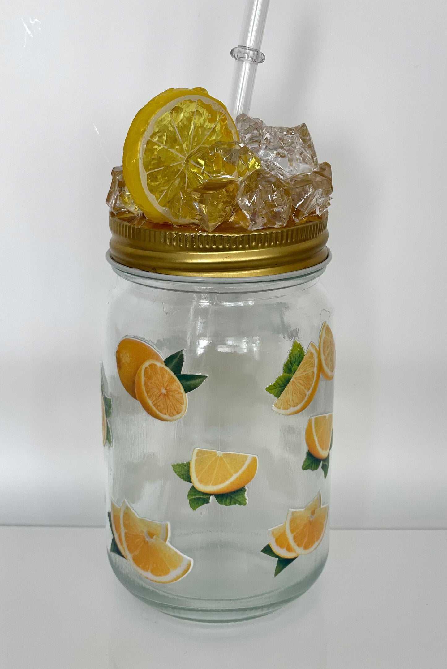 Iced Lemonade - Glass Jar