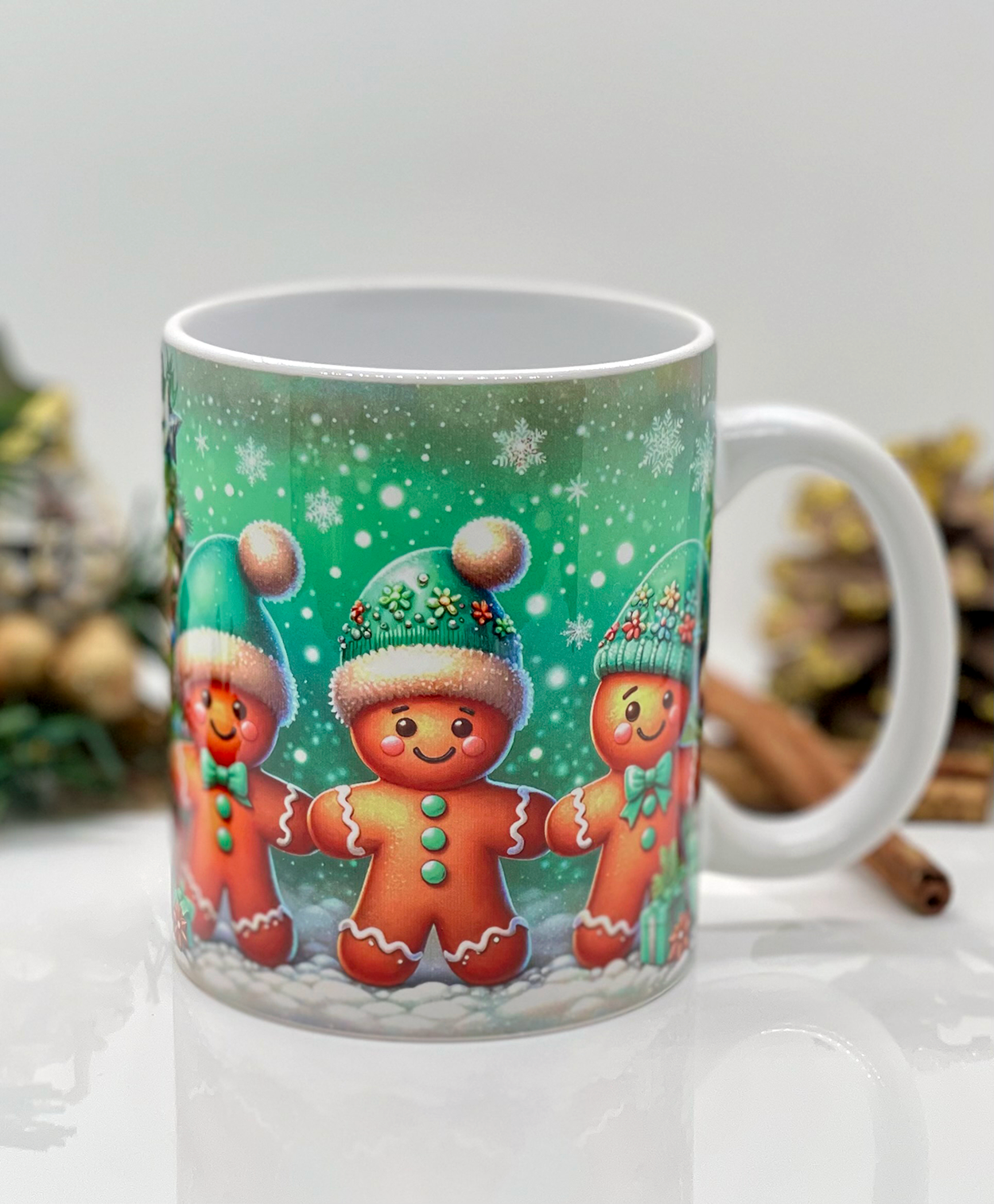 Gingerbread Mens - Christmas Mug