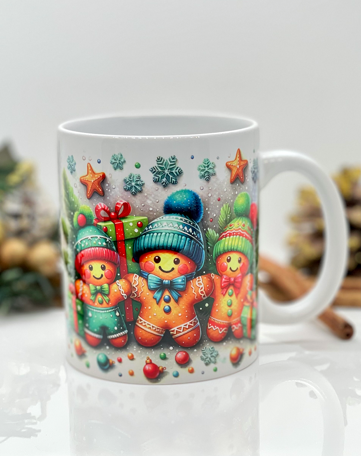 Gingerbread Mens - Christmas Mug