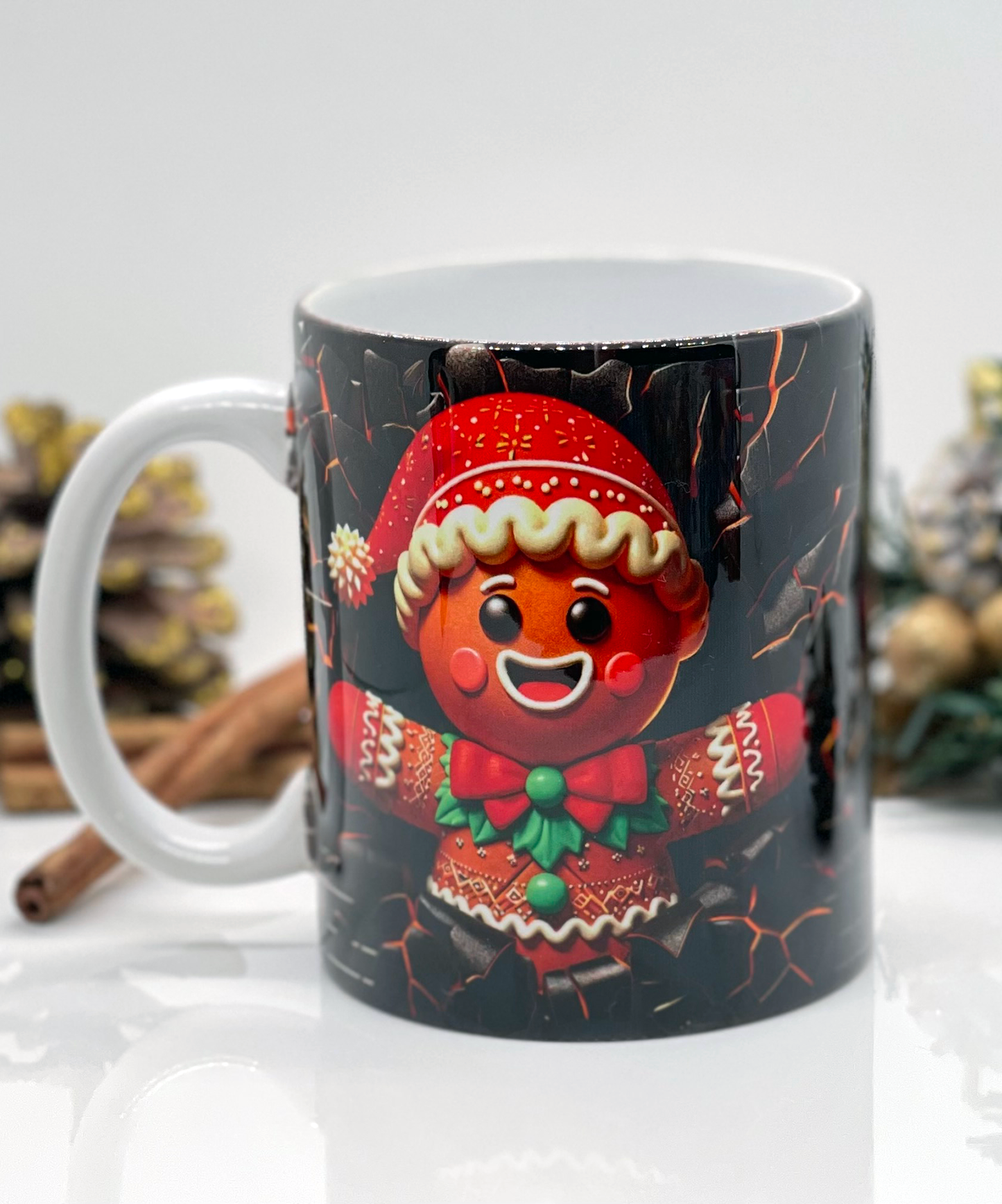 Gingerbread Men - Christmas Mug