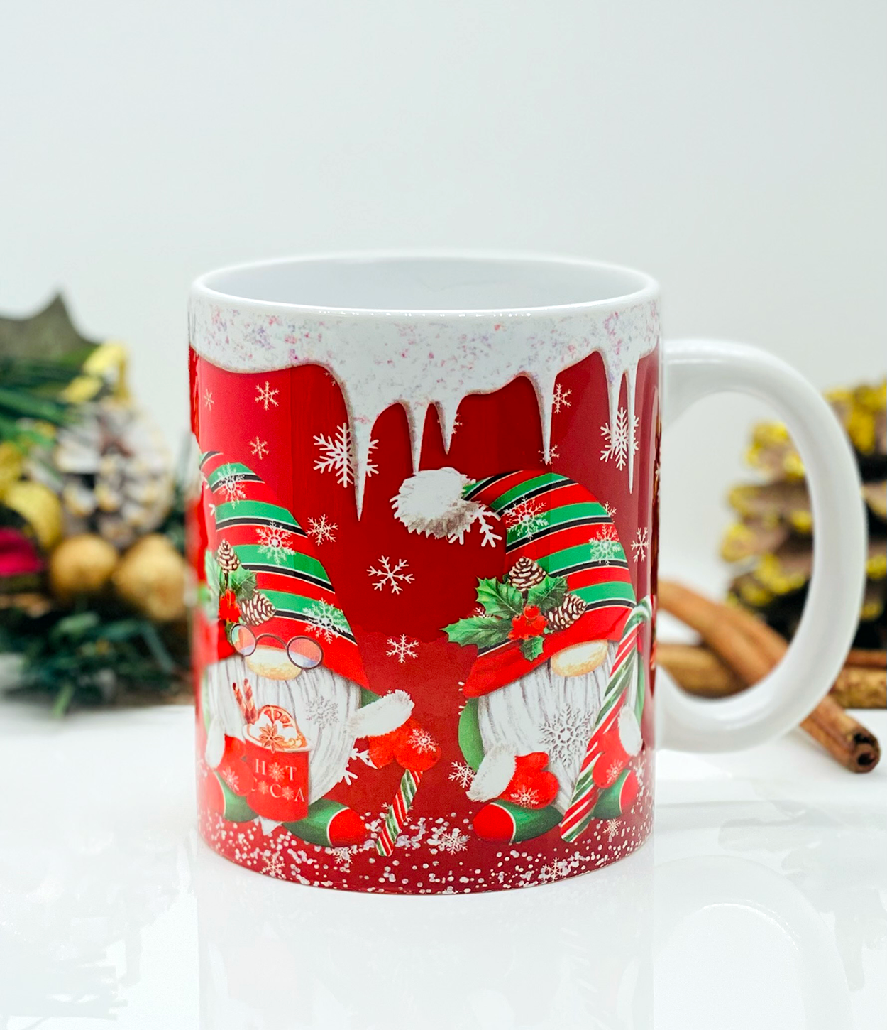 Gnome Christmas Mug