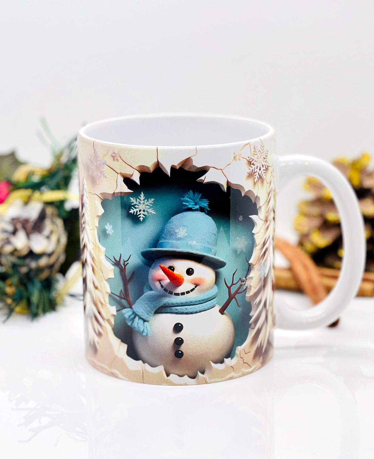 Snowman Christmas Mug