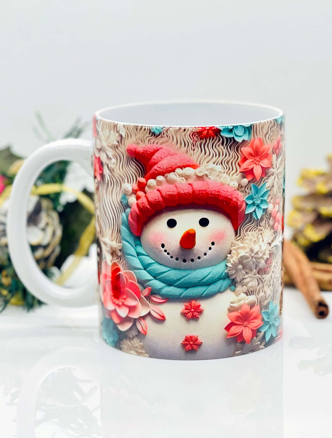 Snowman Christmas Mug