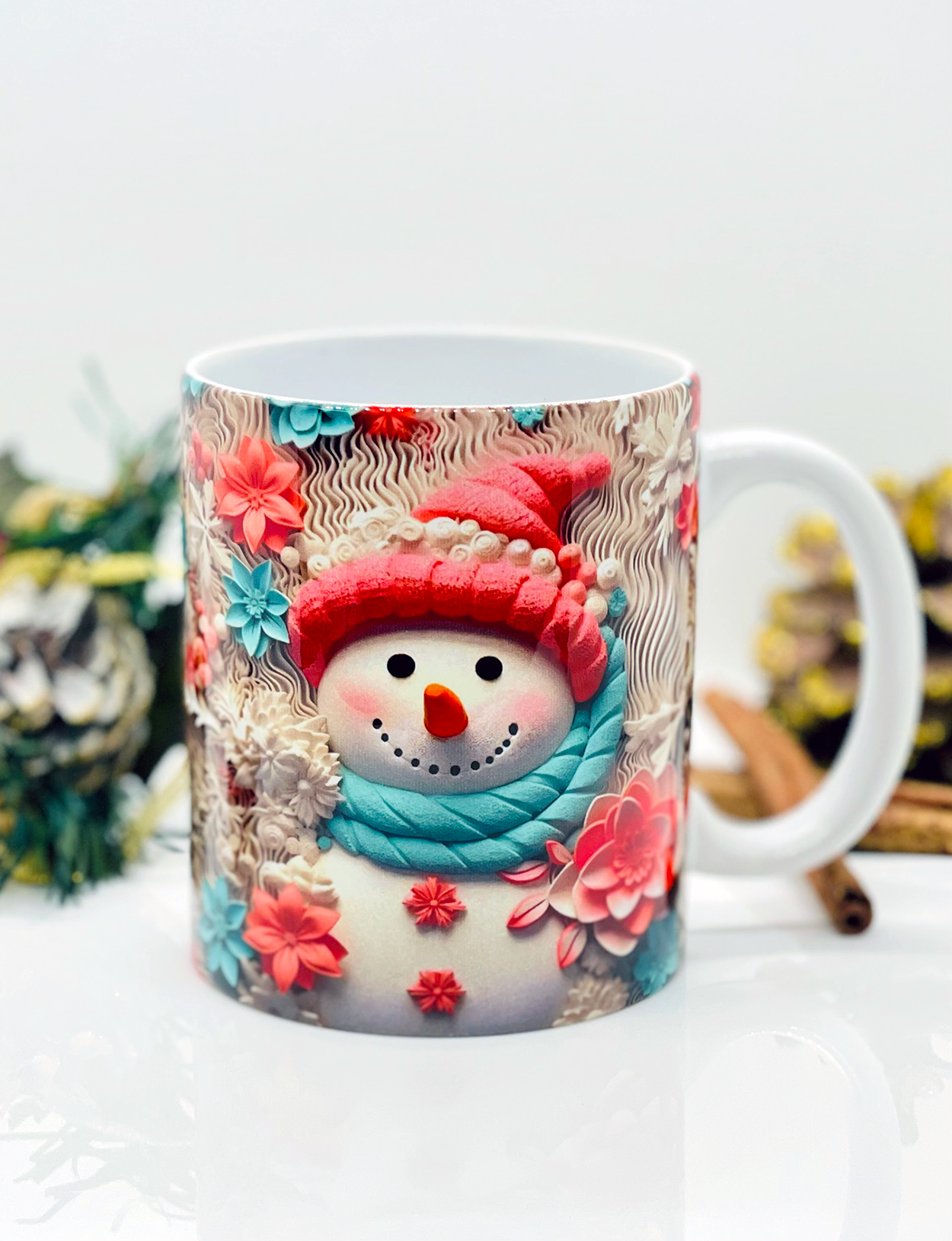 Snowman Christmas Mug