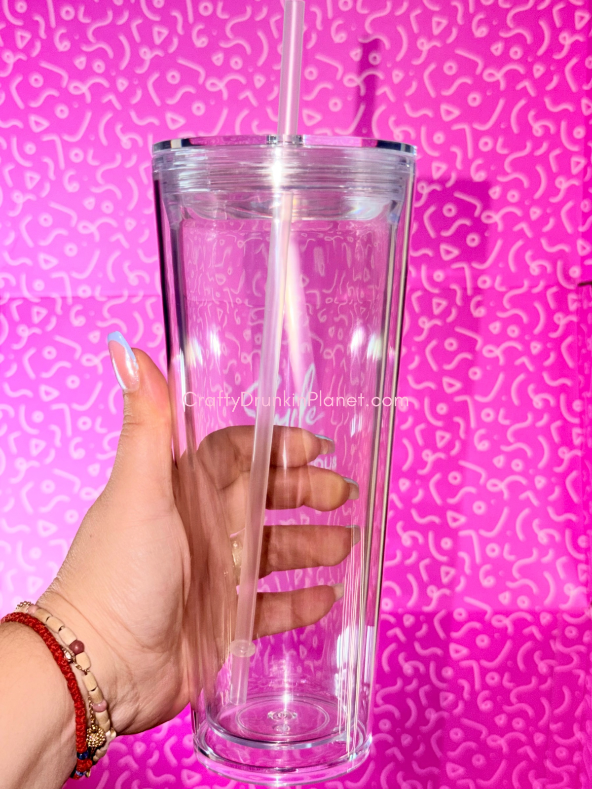 24oz Acrylic Snow Globe Tumbler - perfect for LAVA, SNOWGLOBES and NOGLOBES TUMBLERS