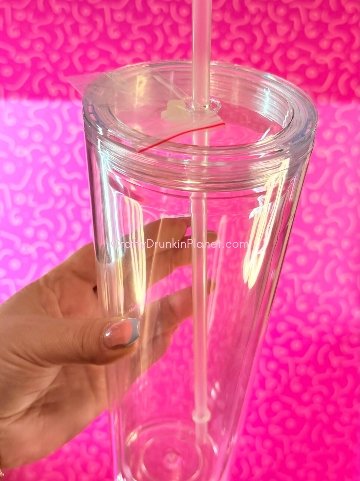 24oz Acrylic Snow Globe Tumbler - perfect for LAVA, SNOWGLOBES and NOGLOBES TUMBLERS
