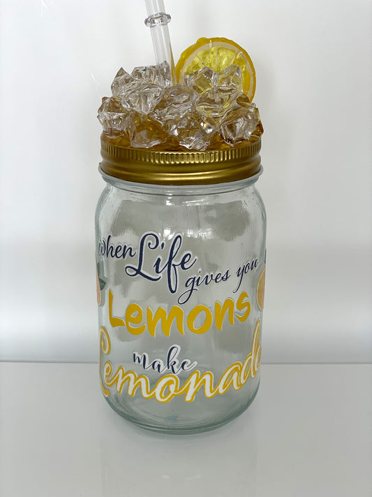 Iced Lemonade - Glass Jar