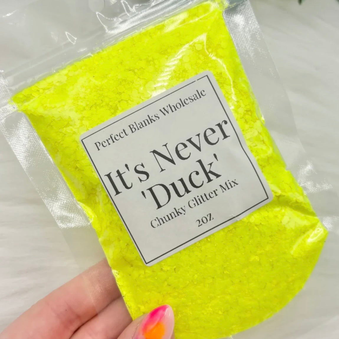 GLITTER PBW - IT'S NEVER DUCK