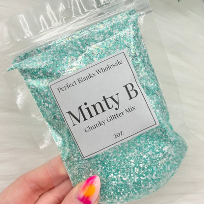 GLITTER PBW - MINTY B