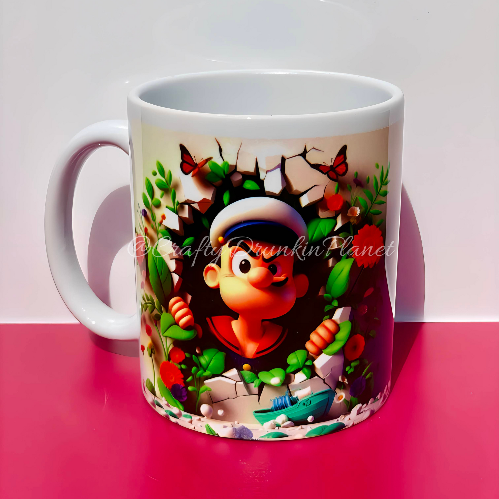 Popeye Character Mug