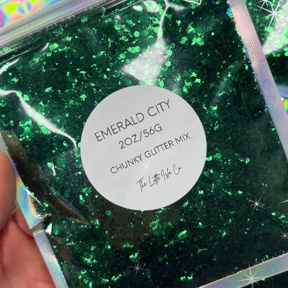 GLITTER EMERALD CITY