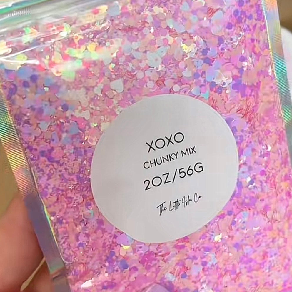 GLITTER XOXO