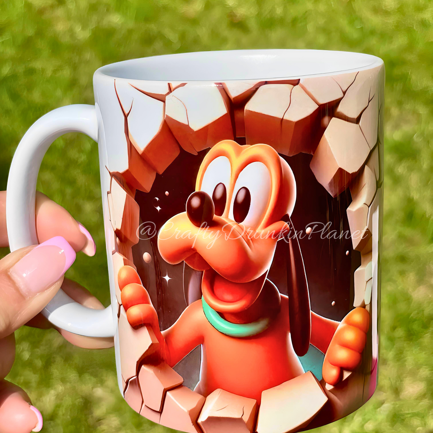 dog character mug.craftydrunkinplanet