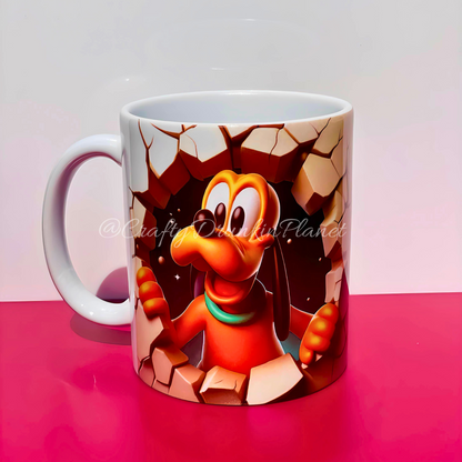 dog character mug.craftydrunkinplanet