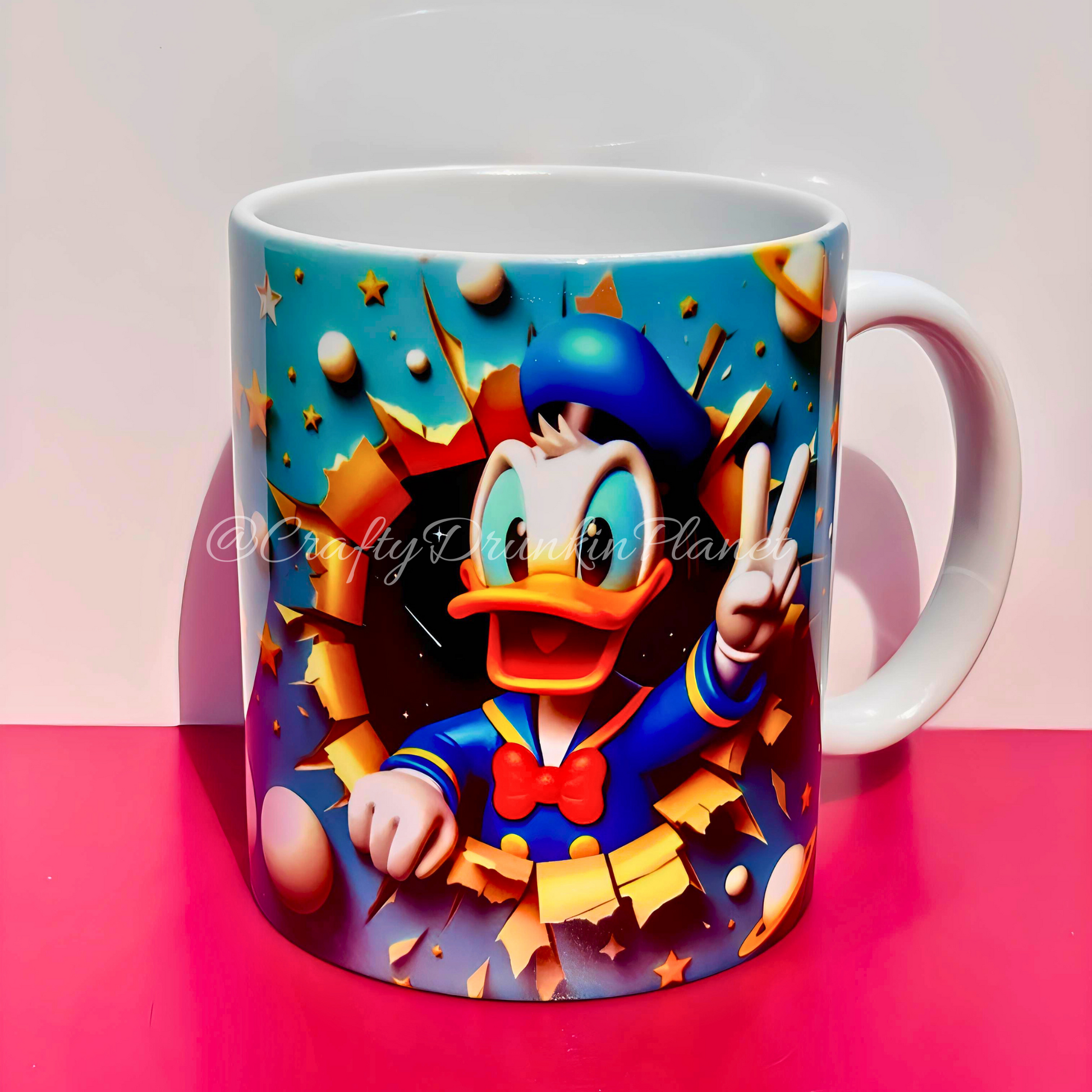 duck character mug.craftydrunkinplanet