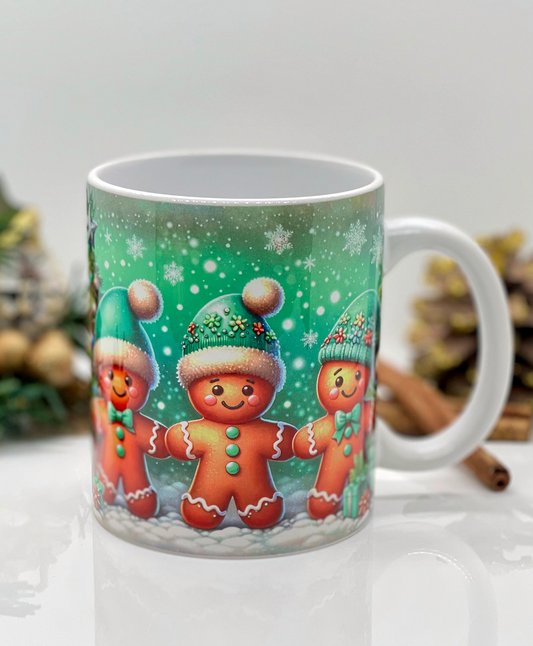 Gingerbread Men - Christmas Mug