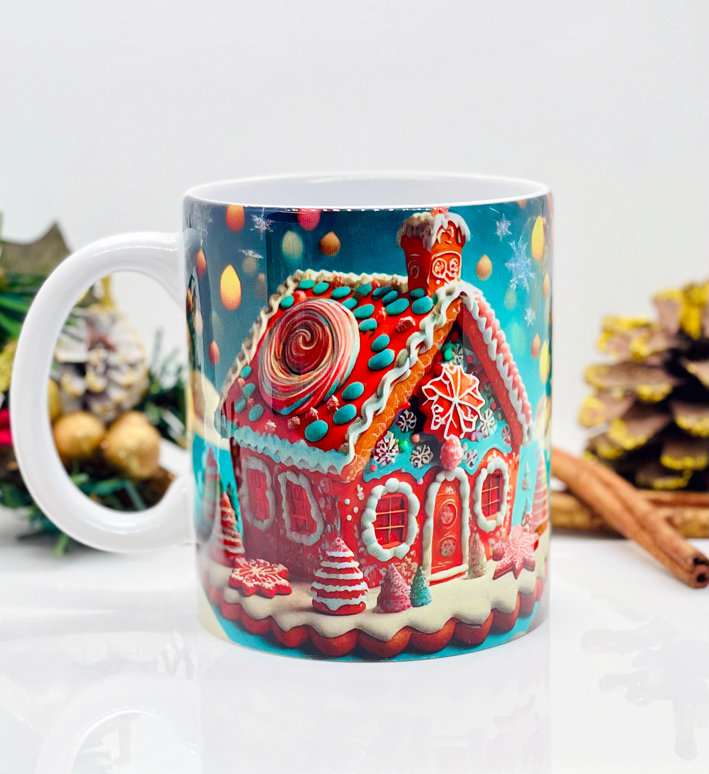 Gingerbread Christmas Mug