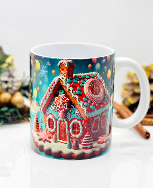 Gingerbread Christmas Mug