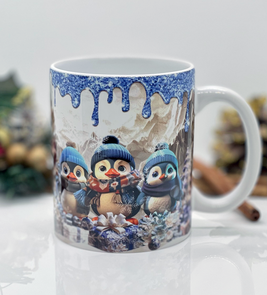 Penguins - Christmas Mug