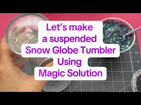 MAGIC SOLUTION™- Slime Activator & Snow Globe Tumbler Flow Solution