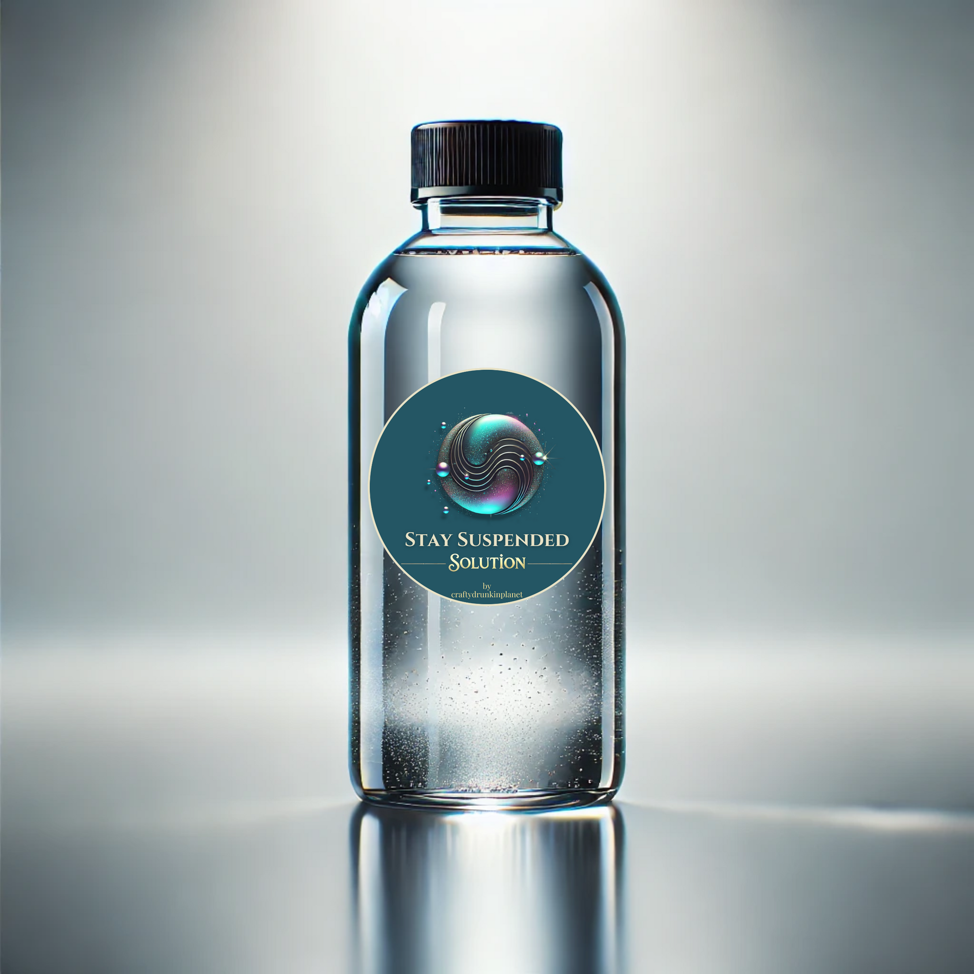 Stay still no flow solution for snow globe tumbler